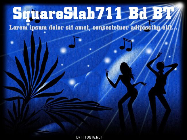 SquareSlab711 Bd BT example