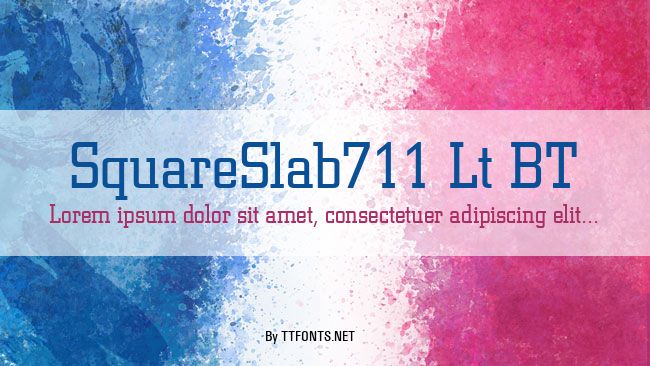 SquareSlab711 Lt BT example