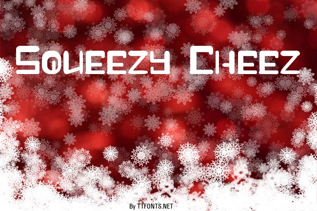 Squeezy Cheez example