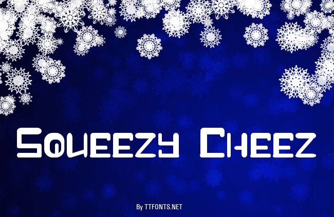 Squeezy Cheez example