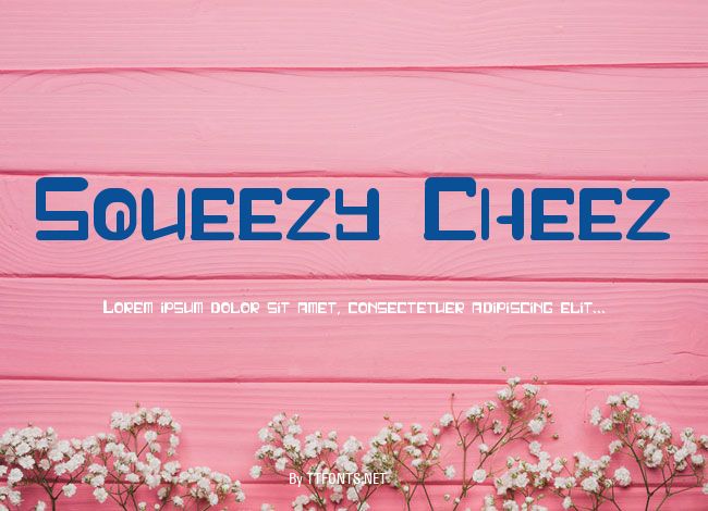 Squeezy Cheez example