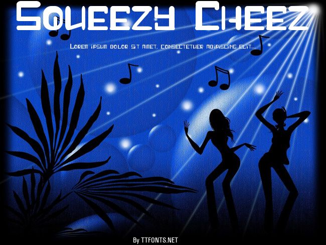 Squeezy Cheez example