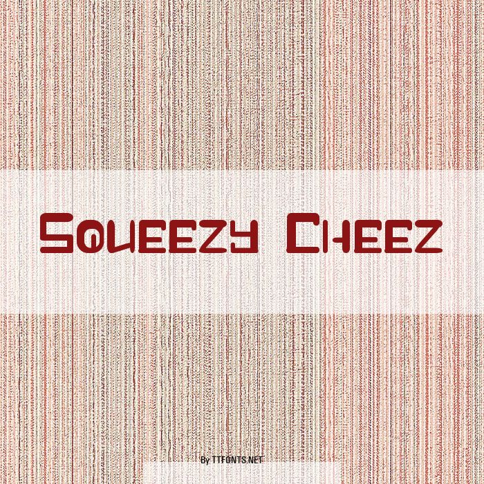 Squeezy Cheez example