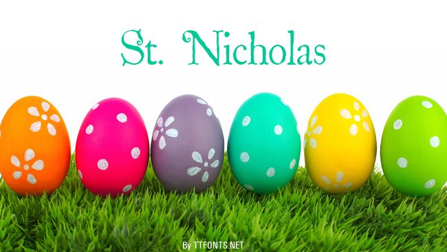 St. Nicholas example