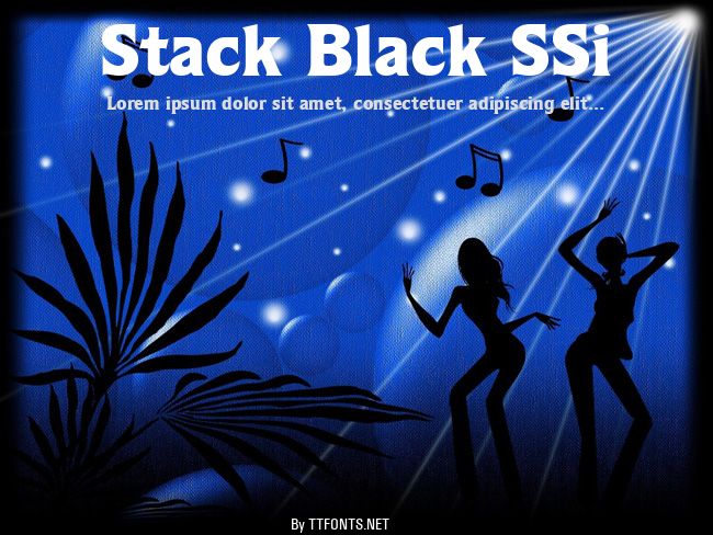 Stack Black SSi example