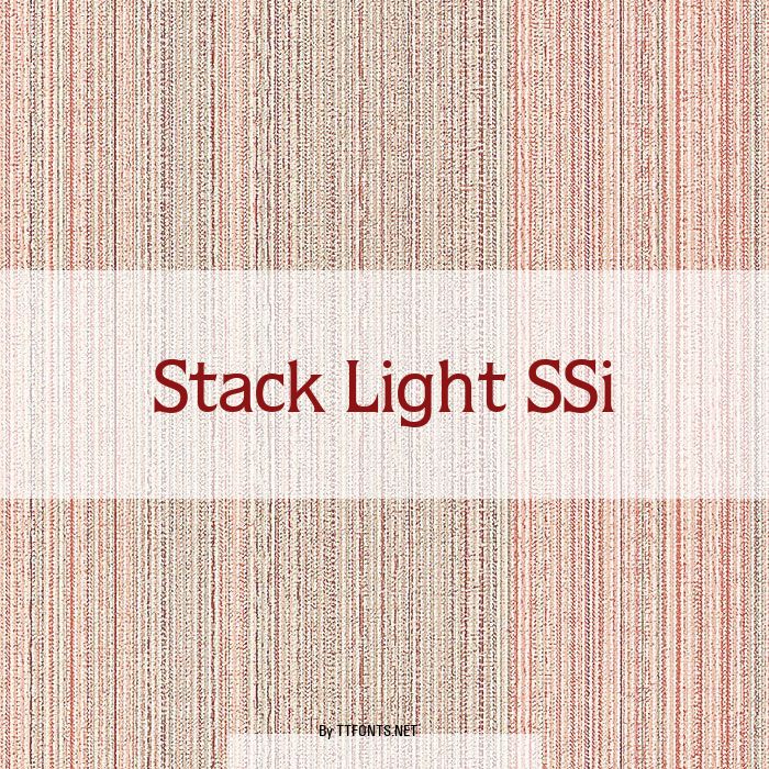 Stack Light SSi example
