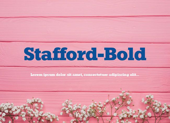 Stafford-Bold example