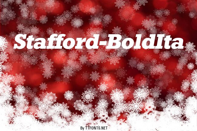 Stafford-BoldIta example