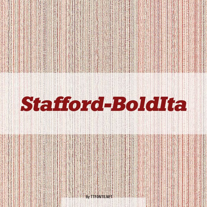 Stafford-BoldIta example