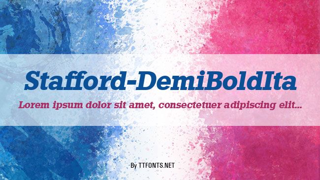 Stafford-DemiBoldIta example