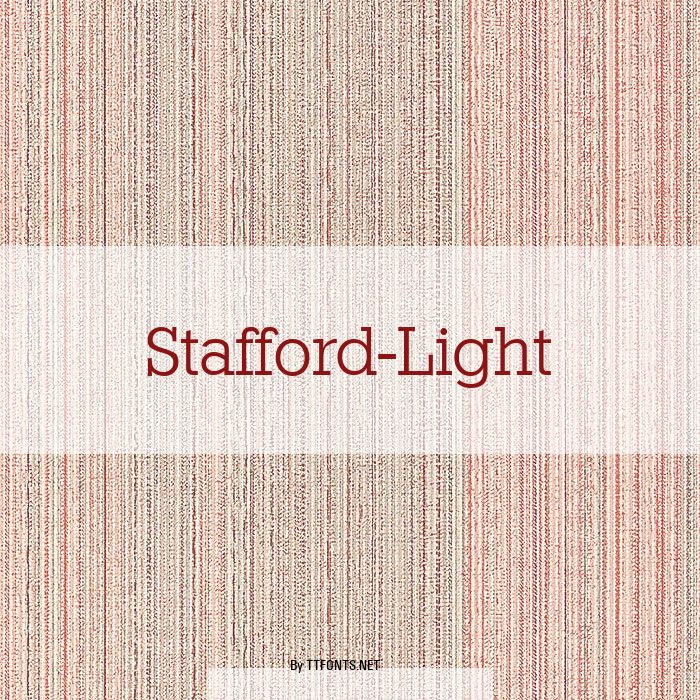 Stafford-Light example