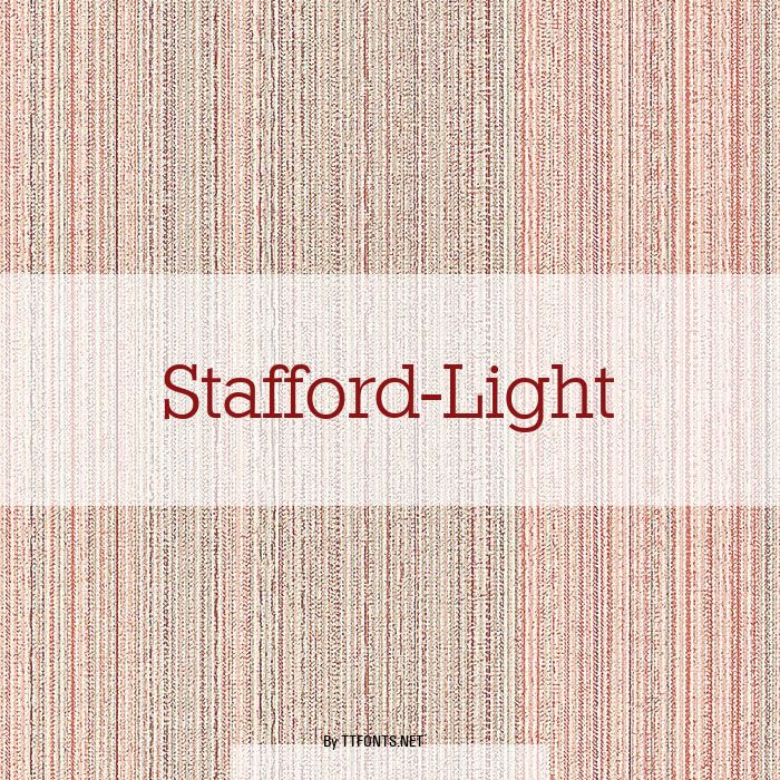 Stafford-Light example