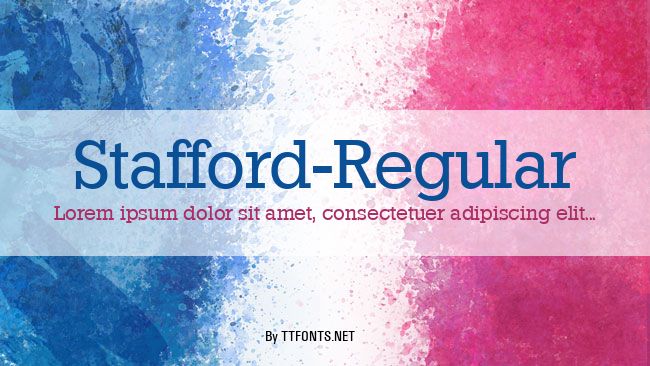 Stafford-Regular example