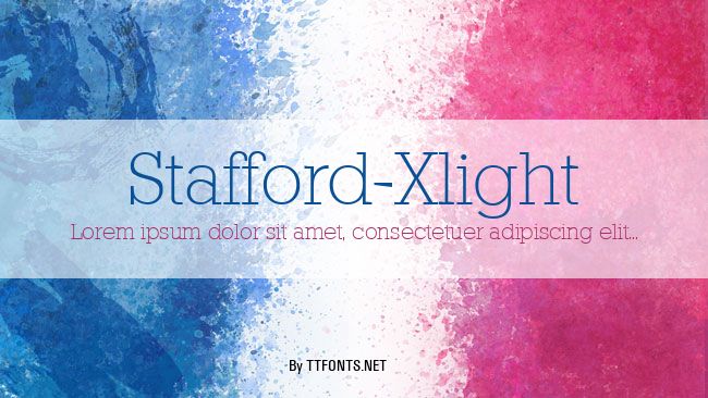 Stafford-Xlight example