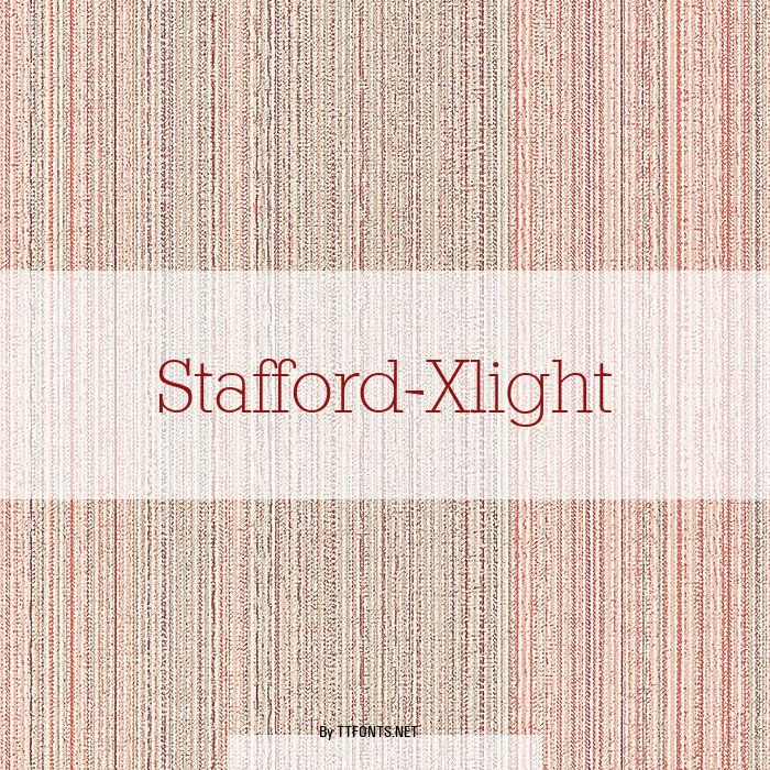Stafford-Xlight example