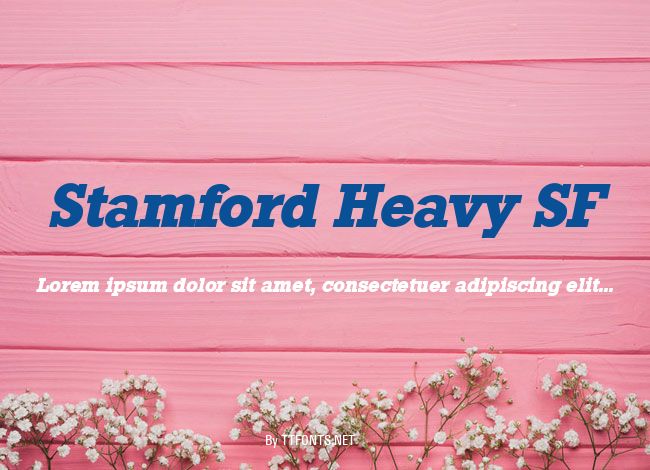 Stamford Heavy SF example