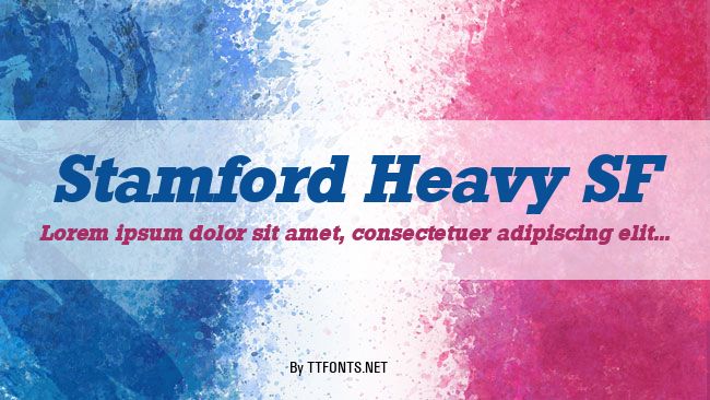 Stamford Heavy SF example
