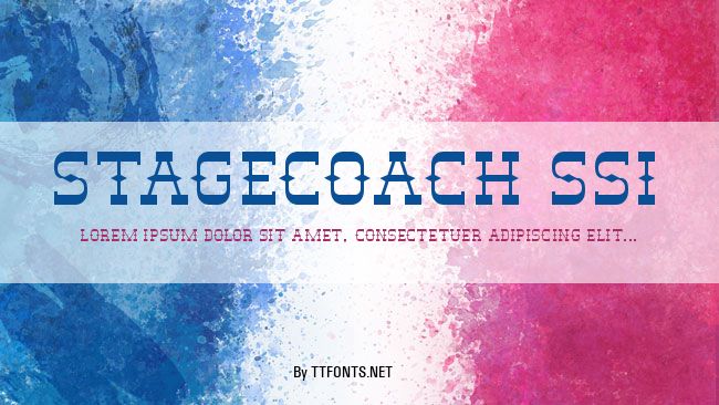 Stagecoach SSi example