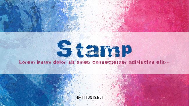 Stamp example