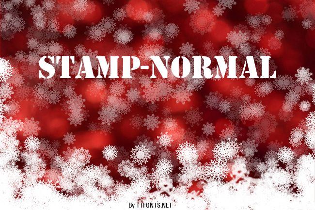 Stamp-Normal example