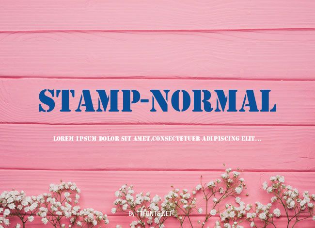 Stamp-Normal example