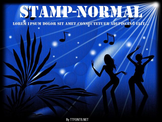 Stamp-Normal example