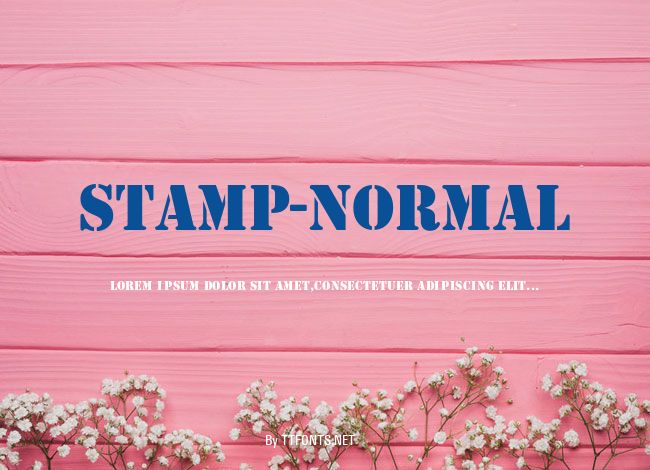 Stamp-Normal example
