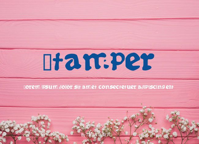 Stamper example