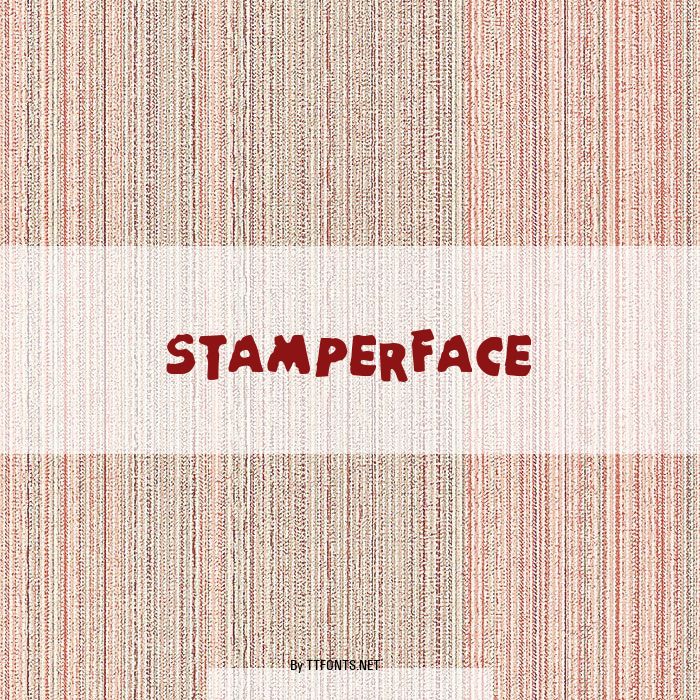 StamperFace example