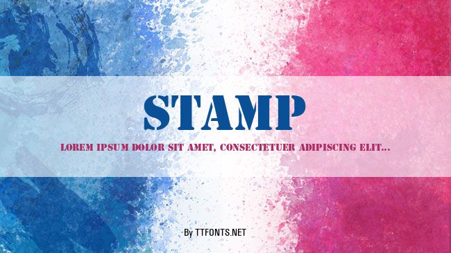 Stamp example