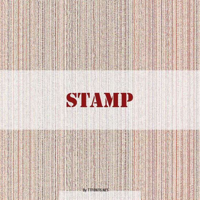 Stamp example