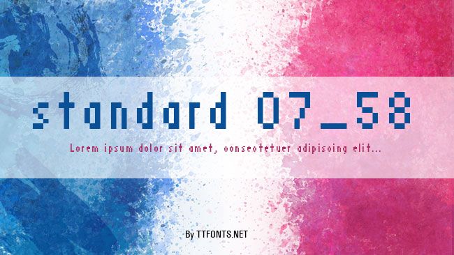 standard 07_58 example