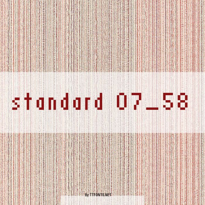 standard 07_58 example