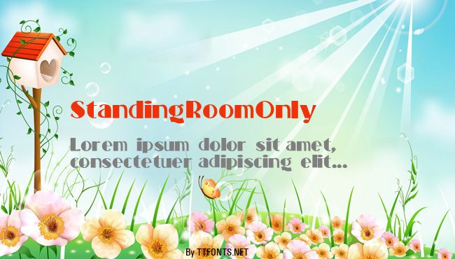 StandingRoomOnly example
