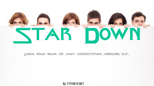 Star Down example