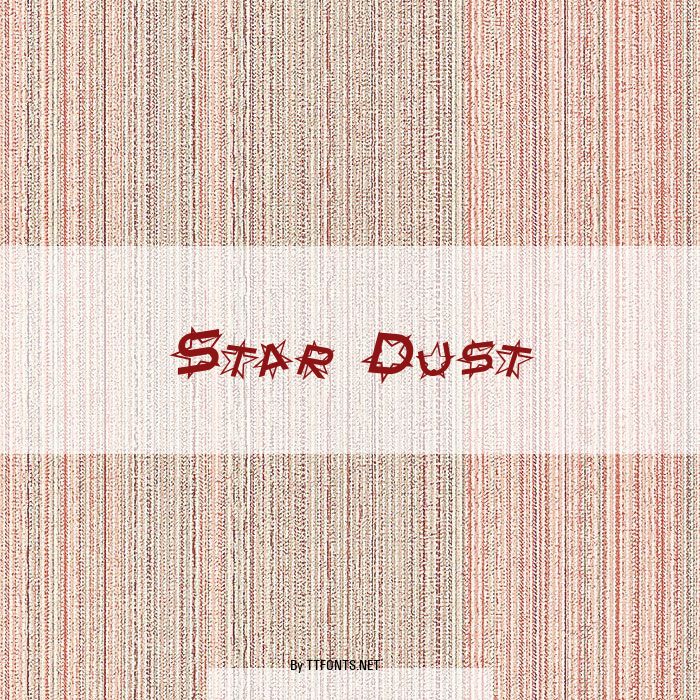 Star Dust example