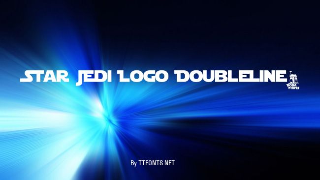 Star Jedi Logo DoubleLine2 example