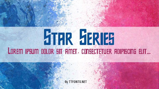 Star Series example