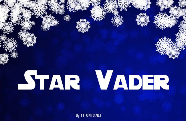 Star Vader example
