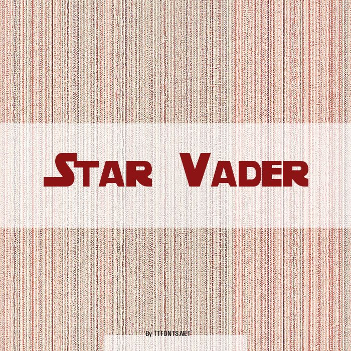 Star Vader example