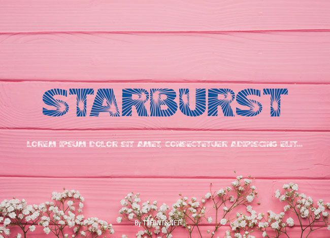 Starburst example