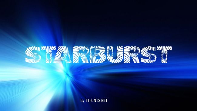 Starburst example