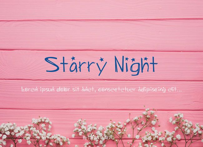 Starry Night example