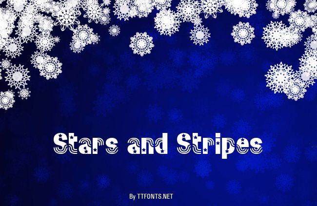 Stars and Stripes example