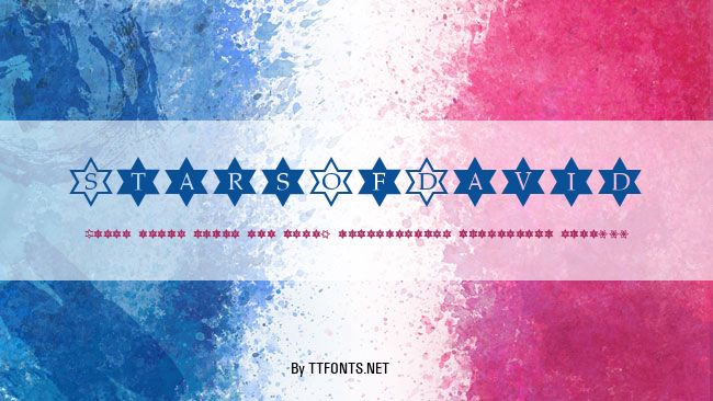 StarsOfDavid example