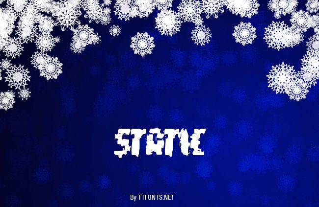 Static example