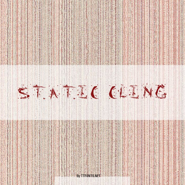 Static Cling example