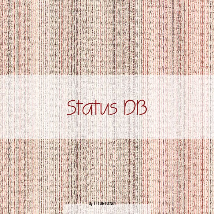 Status DB example
