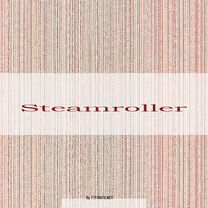 Steamroller example
