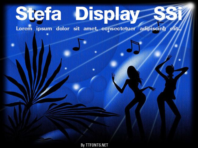 Stefa Display SSi example